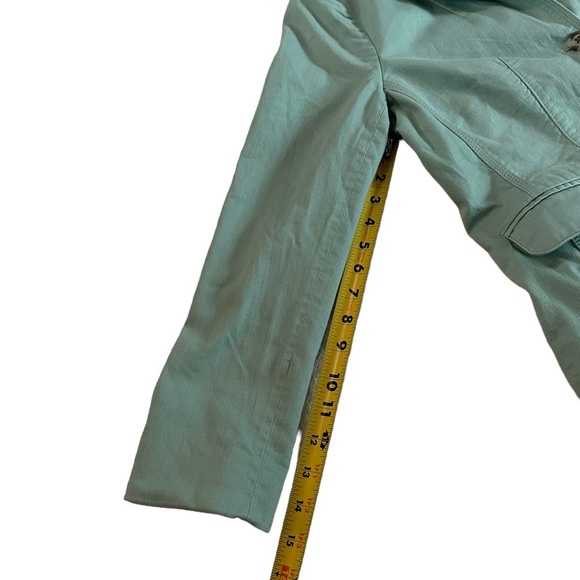 L.L. BEAN Women's Seafoam Green Blazer Jacket 3-Button Classic Size Small - Picture 15 of 17